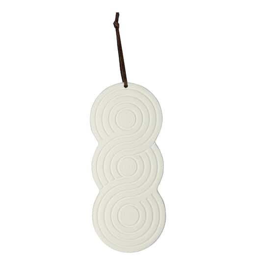 Jonathan Adler x Michaels 4.5" x 10" Pompidou Loops Trio DIY Ceramic Plaque